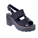 Sandalias Mtng zapatos Mujer modelo 50636 Negro 