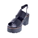 Sandalias Mtng zapatos Mujer modelo 50636 Negro 