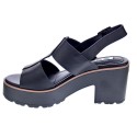 Sandalias Mtng zapatos Mujer modelo 50636 Negro 