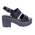 Sandalias Mtng zapatos Mujer modelo 50636 Negro 