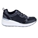 Zapatillas Skechers zapatos Mujer modelo Billion Negro 