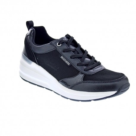Zapatillas Skechers zapatos Mujer modelo Billion Negro 