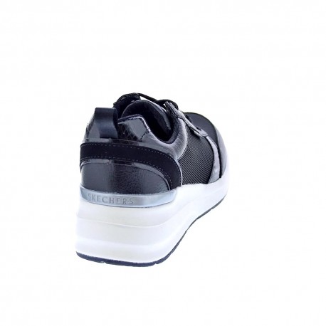 Zapatillas Skechers zapatos Mujer modelo Billion Negro 