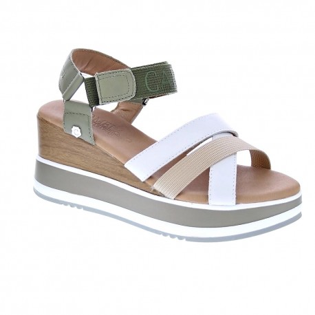 Sandalias Carmela zapatos Mujer modelo 68471 Verde 