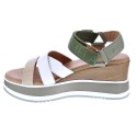 Sandalias Carmela zapatos Mujer modelo 68471 Verde 