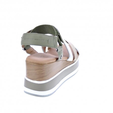 Sandalias Carmela zapatos Mujer modelo 68471 Verde 