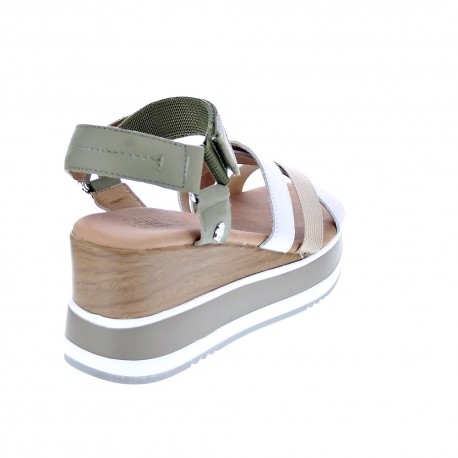 Sandalias Carmela zapatos Mujer modelo 68471 Verde 