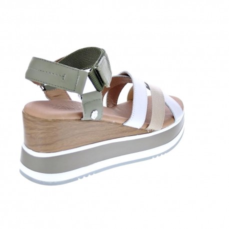 Sandalias Carmela zapatos Mujer modelo 68471 Verde 