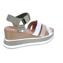 Sandalias Carmela zapatos Mujer modelo 68471 Verde 