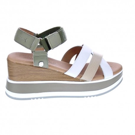 Sandalias Carmela zapatos Mujer modelo 68471 Verde 