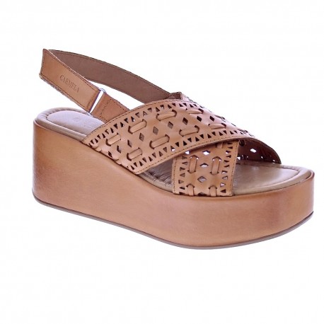 Sandalias Carmela zapatos Mujer modelo 68555 Marrón 
