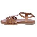 Sandalias Carmela zapatos Mujer modelo 68264 Marrón 