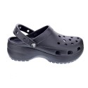Zuecos Crocs zapatos Mujer modelo Classic Platform Negro 