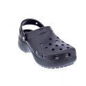 Zuecos Crocs zapatos Mujer modelo Classic Platform Negro 