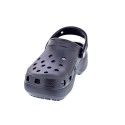 Zuecos Crocs zapatos Mujer modelo Classic Platform Negro 