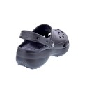 Zuecos Crocs zapatos Mujer modelo Classic Platform Negro 