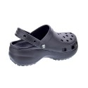 Zuecos Crocs zapatos Mujer modelo Classic Platform Negro 