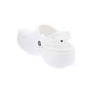 Zuecos Crocs zapatos Mujer modelo Classic Platform Blanco 