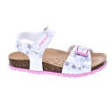 Sandalias Geox zapatos Niña modelo Sandal Chalki Blanco 