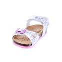Sandalias Geox zapatos Niña modelo Sandal Chalki Blanco 