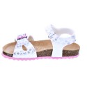 Sandalias Geox zapatos Niña modelo Sandal Chalki Blanco 