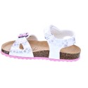 Sandalias Geox zapatos Niña modelo Sandal Chalki Blanco 