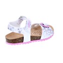 Sandalias Geox zapatos Niña modelo Sandal Chalki Blanco 