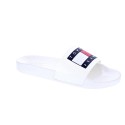 Chanclas Tommy Hilfiger zapatos Hombre modelo Flag Pool Blanco 