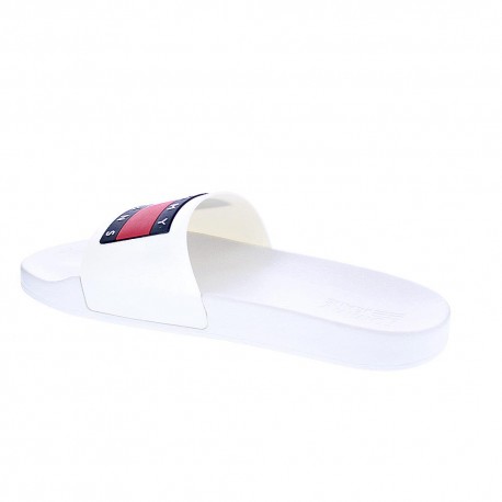Chanclas Tommy Hilfiger zapatos Hombre modelo Flag Pool Blanco 
