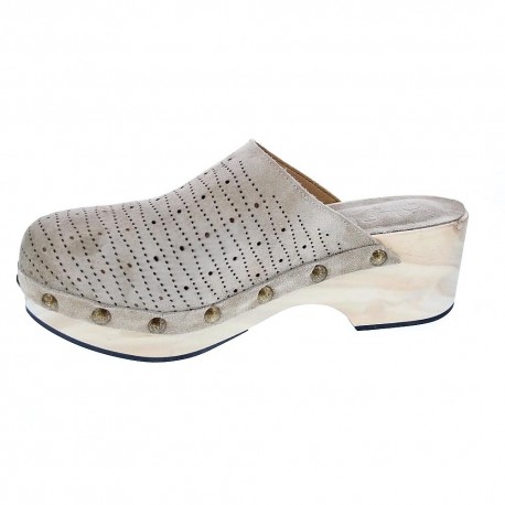 Zuecos Alpe zapatos Mujer modelo 22771135 Marrón 