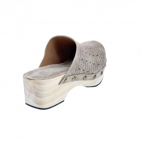 Zuecos Alpe zapatos Mujer modelo 22771135 Marrón 