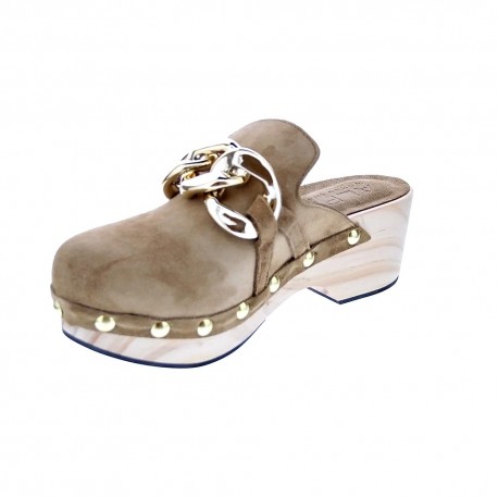 Zuecos Alpe zapatos Mujer modelo 22791101 Marrón 