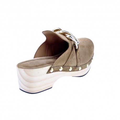 Zuecos Alpe zapatos Mujer modelo 22791101 Marrón 