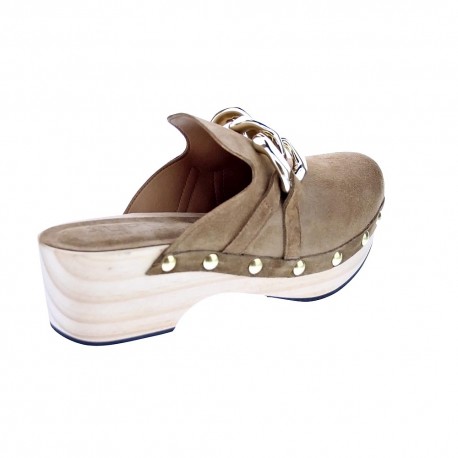 Zuecos Alpe zapatos Mujer modelo 22791101 Marrón 