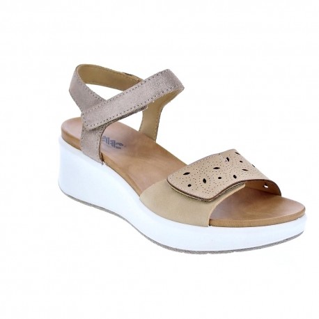 Sandalias Imac zapatos Mujer modelo 158100 Beige 