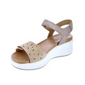 Sandalias Imac zapatos Mujer modelo 158100 Beige 