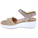 Sandalias Imac zapatos Mujer modelo 158100 Beige 