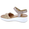 Sandalias Imac zapatos Mujer modelo 158100 Beige 