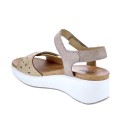 Sandalias Imac zapatos Mujer modelo 158100 Beige 