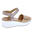 Sandalias Imac zapatos Mujer modelo 158100 Beige 