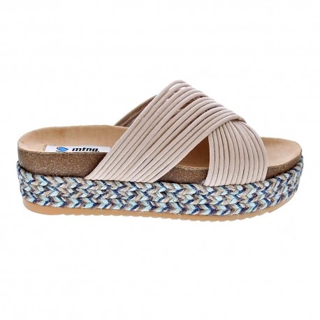 Sandalias Mtng zapatos Mujer modelo 50403 Beige 