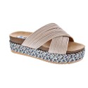 Sandalias Mtng zapatos Mujer modelo 50403 Beige 