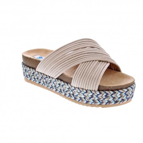 Sandalias Mtng zapatos Mujer modelo 50403 Beige 