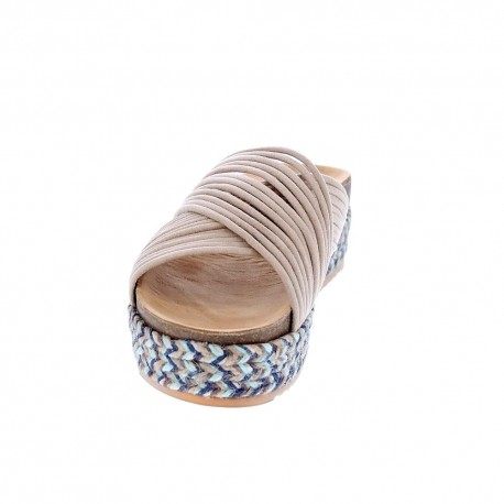 Sandalias Mtng zapatos Mujer modelo 50403 Beige 