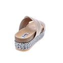 Sandalias Mtng zapatos Mujer modelo 50403 Beige 