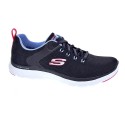 Zapatillas Skechers zapatos Mujer modelo Flez Appeal Negro 