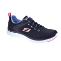 Zapatillas Skechers zapatos Mujer modelo Flez Appeal Negro 