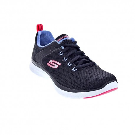 Zapatillas Skechers zapatos Mujer modelo Flez Appeal Negro 
