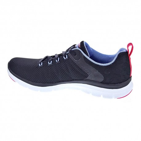 Zapatillas Skechers zapatos Mujer modelo Flez Appeal Negro 