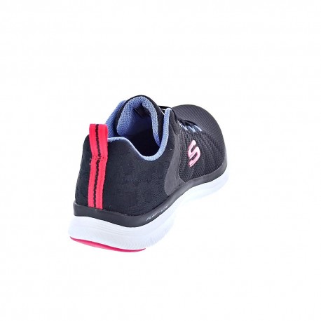 Zapatillas Skechers zapatos Mujer modelo Flez Appeal Negro 